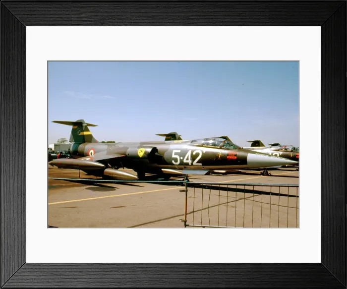 Framed Print : Lockheed F-104S ASA Starfighter MM6814 - 5-42 Framed Print : Lockheed F-104S ASA Starfighter MM6814 - 5-42