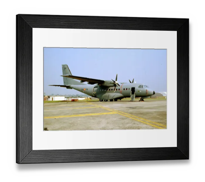 Framed Print : CASA 235-100M T. 19B-20 - 35-38 Framed Print : CASA 235-100M T. 19B-20 - 35-38