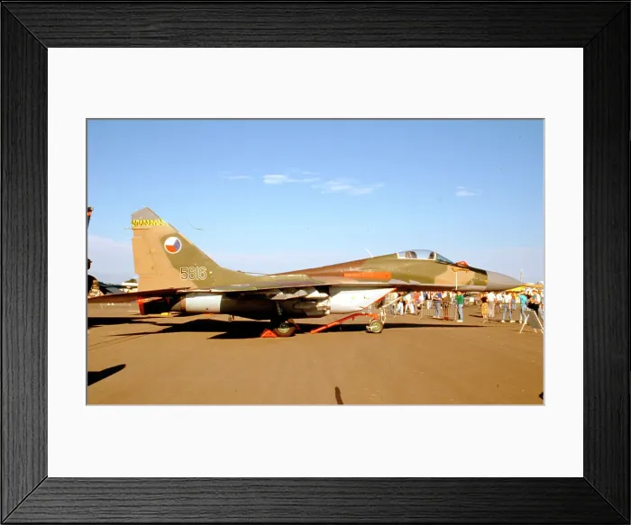 Framed Print : Mikoyan-Gurevich MiG-29A 5616 Framed Print : Mikoyan-Gurevich MiG-29A 5616