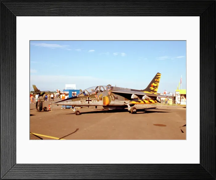 Framed Print : Dassault - Dornier Alpha Jet A 40+57 Framed Print : Dassault - Dornier Alpha Jet A 40+57