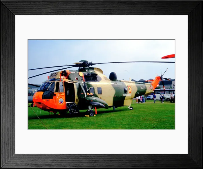 Framed Print : Westland Sea King Mk. 48B RS03 Framed Print : Westland Sea King Mk. 48B RS03
