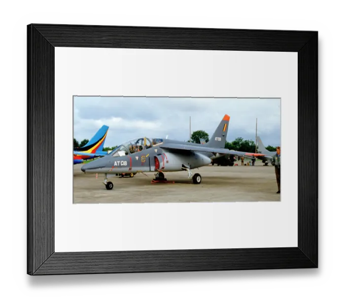 Framed Print : Dassault - Dornier Alpha Jet 1B AT08 Framed Print : Dassault - Dornier Alpha Jet 1B AT08