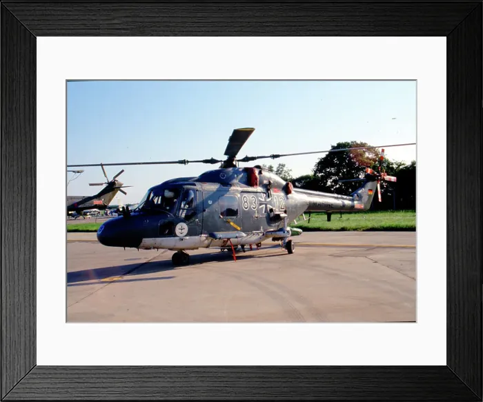 Framed Print : Westland Lynx Mk. 88 83+12 Framed Print : Westland Lynx Mk. 88 83+12