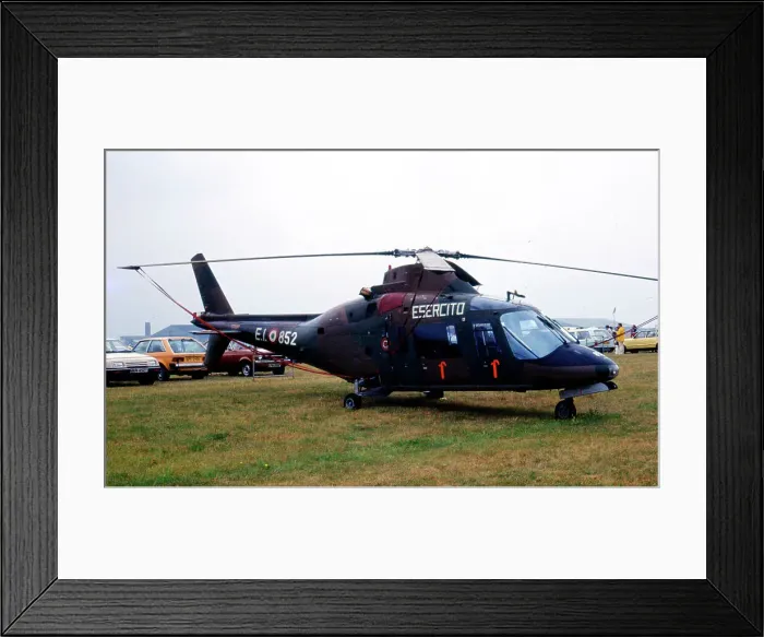 Framed Print : Agusta A. 109A MM81011 - E. i. 852 Framed Print : Agusta A. 109A MM81011 - E. i. 852