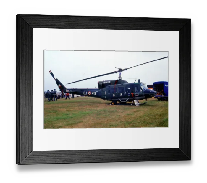 Framed Print : Agusta-Bell AB212 MM81128 - E. i. 412 Framed Print : Agusta-Bell AB212 MM81128 - E. i. 412