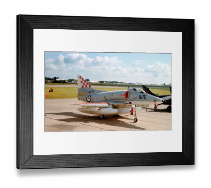 Framed Print : Douglas A-4G Skyhawk N13-154907 Framed Print : Douglas A-4G Skyhawk N13-154907