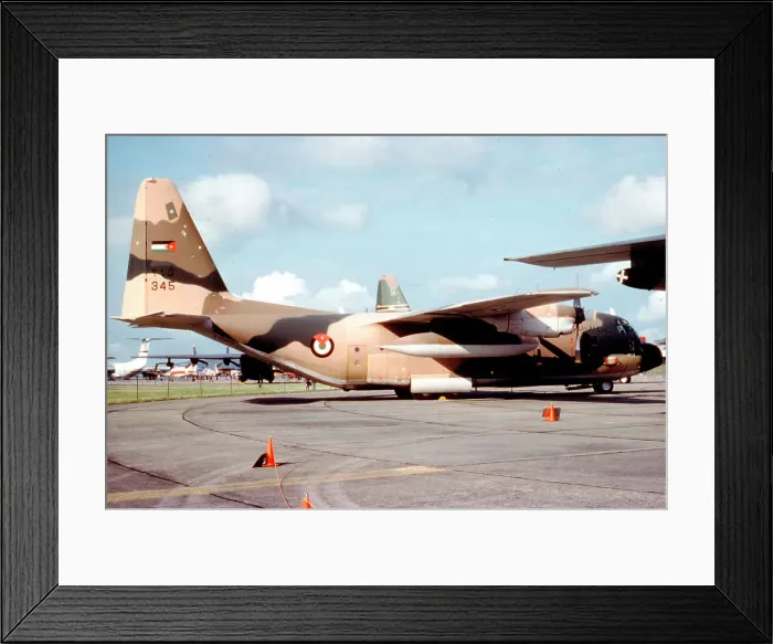 Framed Print : Lockheed C-130H Hercules 345 Framed Print : Lockheed C-130H Hercules 345