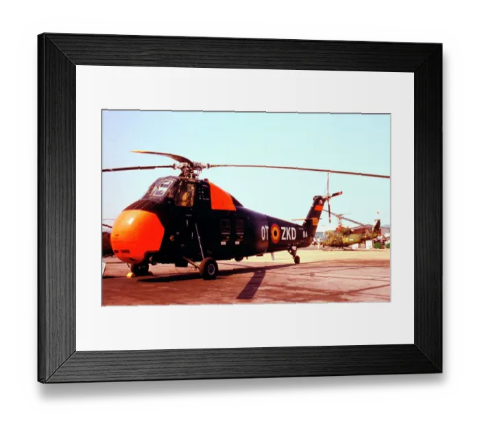 Framed Print : Sud Aviation-Sikorsky HSS-1 Seabat B4 - OT-ZKD Framed Print : Sud Aviation-Sikorsky HSS-1 Seabat B4 - OT-ZKD