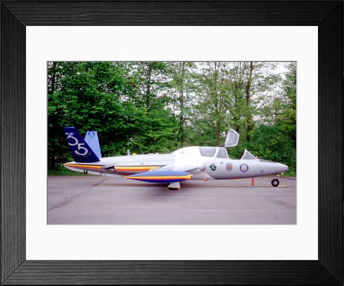 Framed Print : Fouga CM. 170R Magister MT14 Framed Print : Fouga CM. 170R Magister MT14