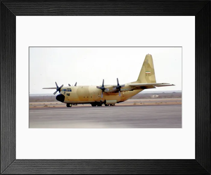 Framed Print : Lockheed C-130E 5-111 Framed Print : Lockheed C-130E 5-111