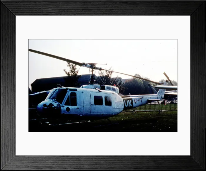 Framed Print : Bell UH-1H iroquois AE-413 Framed Print : Bell UH-1H iroquois AE-413