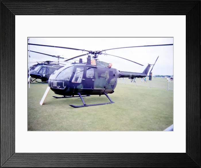 Framed Print : MBB Bo. 105M 80+53 Framed Print : MBB Bo. 105M 80+53