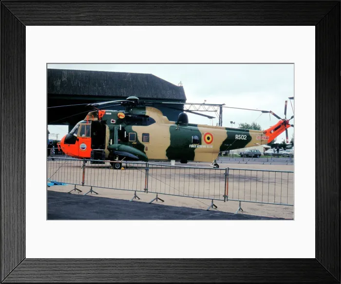 Framed Print : Westland Sea King Mk. 48B RS02 Framed Print : Westland Sea King Mk. 48B RS02
