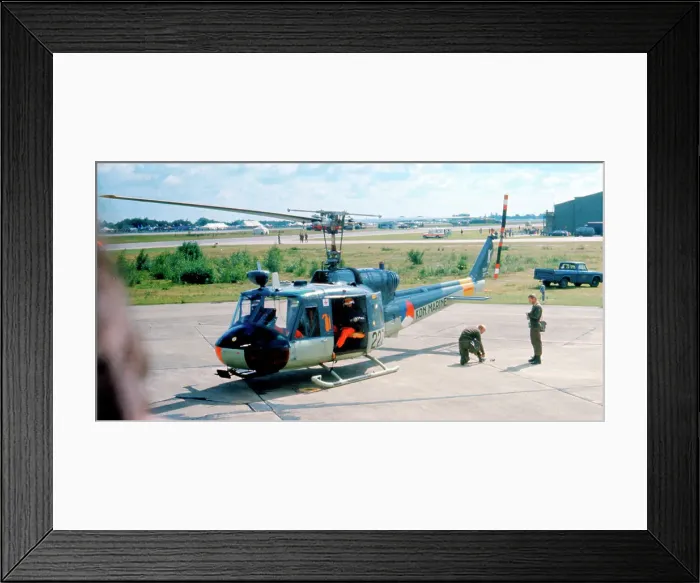 Framed Print : Agusta-Bell AB204B 227