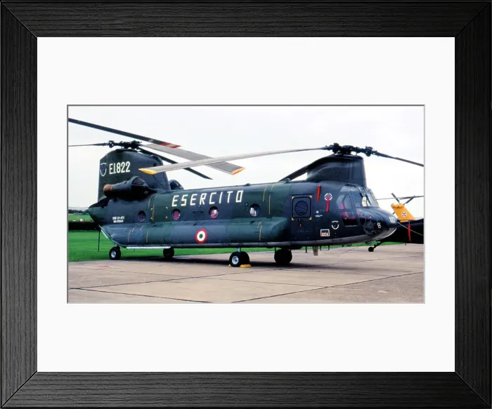 Framed Print : Boeing-Vertol CH-47C Chinook MM80844 - E. i. 822 Framed Print : Boeing-Vertol CH-47C Chinook MM80844 - E. i. 822