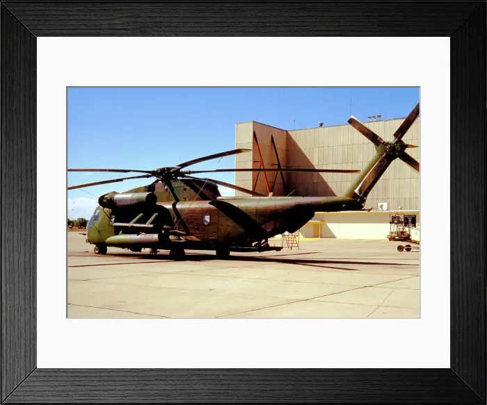 Framed Print : Sikorsky HH-53G Stallion Framed Print : Sikorsky HH-53G Stallion