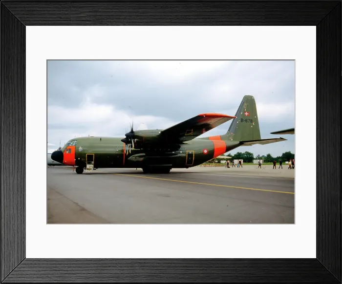 Framed Print : Lockheed C-130H Hercules B-678 Framed Print : Lockheed C-130H Hercules B-678