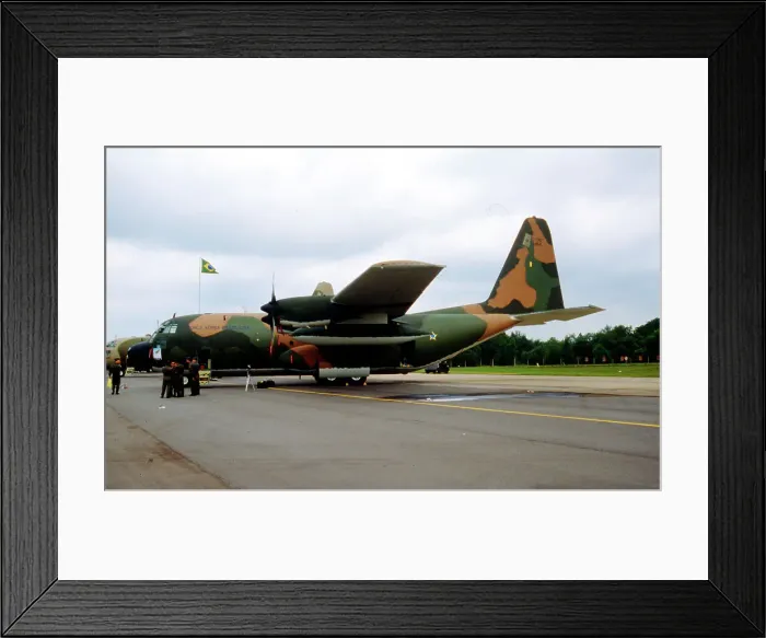 Framed Print : Lockheed C-130E Hercules 2454 Framed Print : Lockheed C-130E Hercules 2454