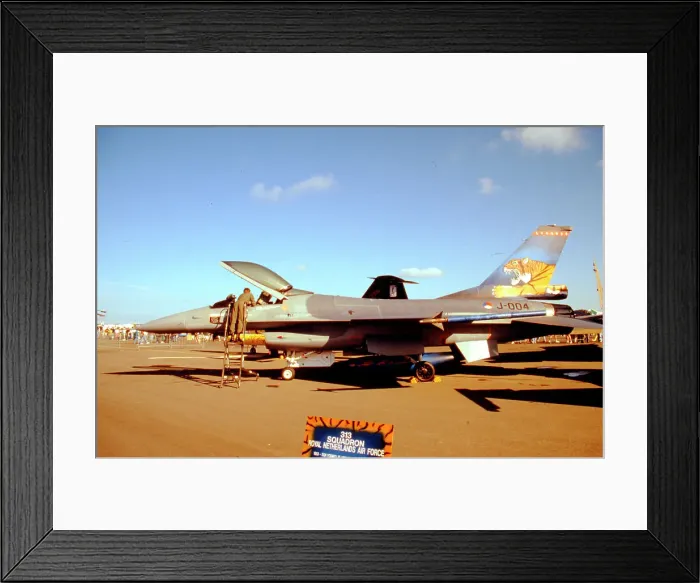 Framed Print : General Dynamics F-16A Fighting Falcon J-004 Framed Print : General Dynamics F-16A Fighting Falcon J-004