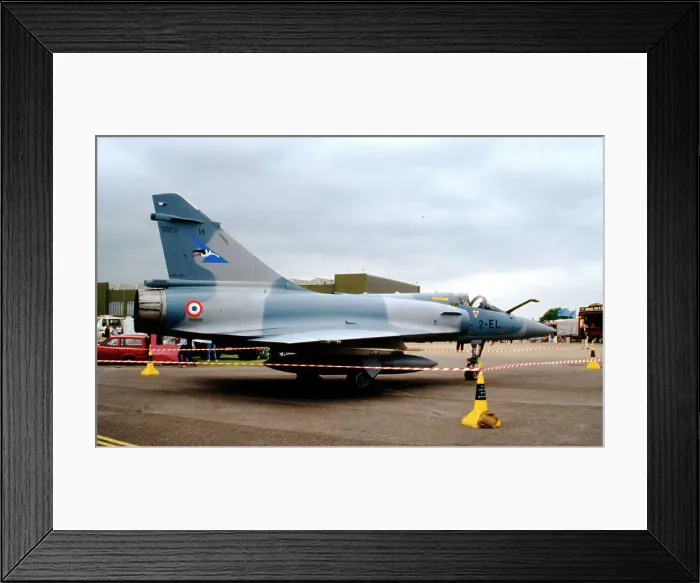 Framed Print : Dassault Mirage 2000C 2-EL Framed Print : Dassault Mirage 2000C 2-EL