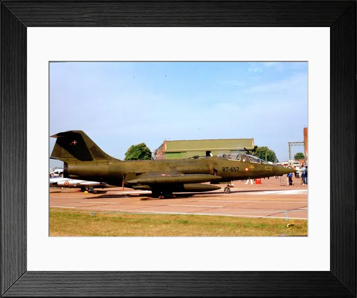 Framed Print : Lockheed TF-104G Starfighter RT-657 Framed Print : Lockheed TF-104G Starfighter RT-657