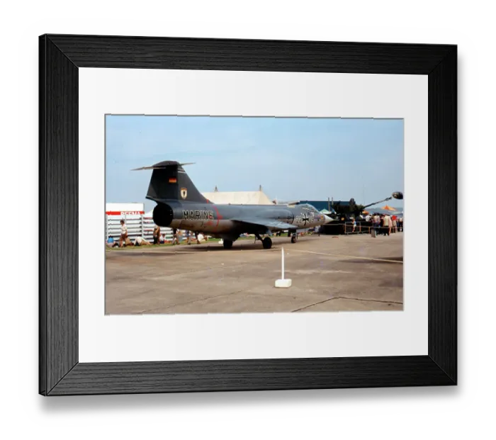 Framed Print : Lockheed F-104G Starfighter 22+29 Framed Print : Lockheed F-104G Starfighter 22+29