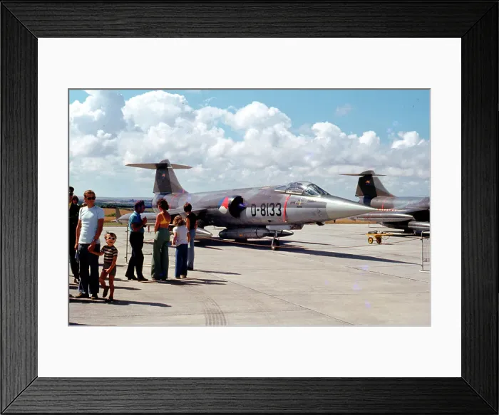 Framed Print : Lockheed RF-104G Starfighter D-8133 Framed Print : Lockheed RF-104G Starfighter D-8133
