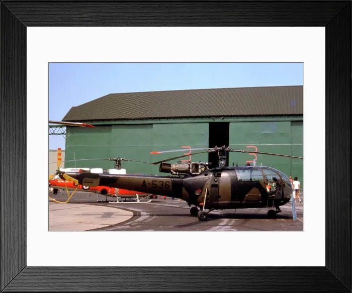Framed Print : Aerospatiale SE. 3160 Alouette III A-536 Framed Print : Aerospatiale SE. 3160 Alouette III A-536