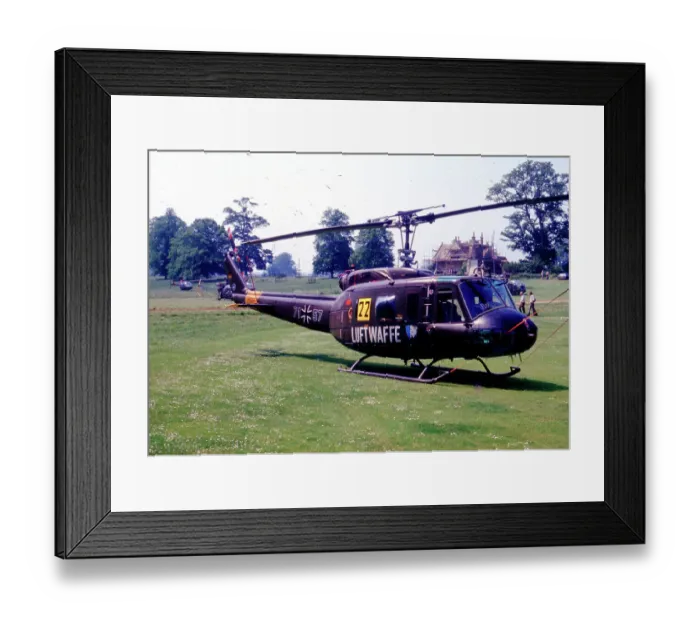 Framed Print : Dornier-Bell UH-1D 71+57 Framed Print : Dornier-Bell UH-1D 71+57