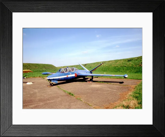 Framed Print : Fouga CM. 170 Magister 529 - FTF-VB Framed Print : Fouga CM. 170 Magister 529 - FTF-VB