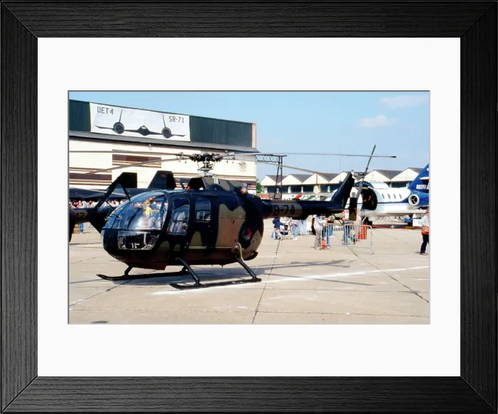 Framed Print : MBB Bo. 105CB B-74 Framed Print : MBB Bo. 105CB B-74
