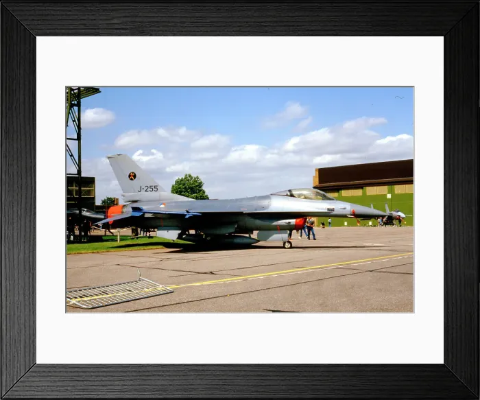 Framed Print : General Dynamics F-16A Fighting Falcon J-255 Framed Print : General Dynamics F-16A Fighting Falcon J-255