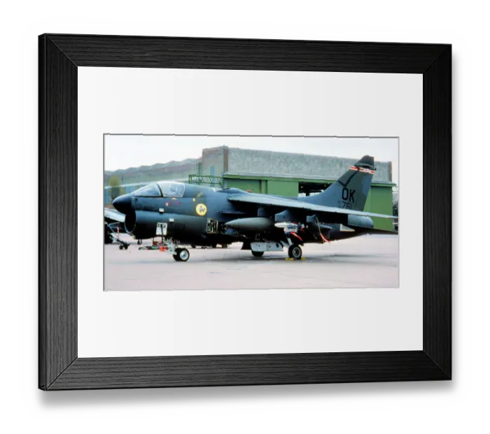 Framed Print : Ling-Temco-Vought A-7D Corsair II 74-1751 Framed Print : Ling-Temco-Vought A-7D Corsair II 74-1751