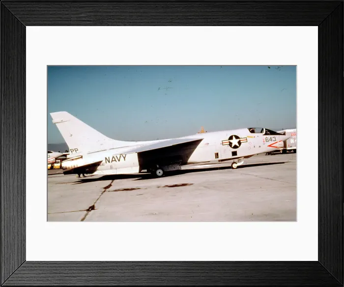 Framed Print : Vought RF-8G Crusader 145625 Framed Print : Vought RF-8G Crusader 145625