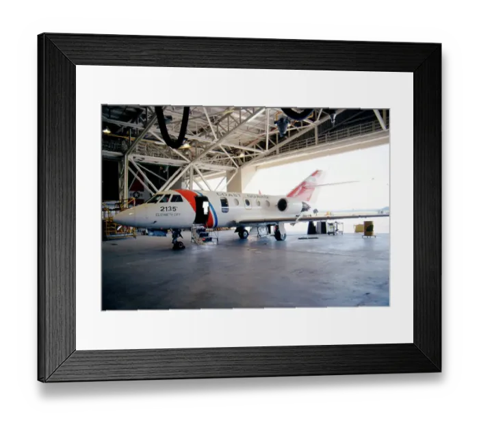 Framed Print : Dassault-Breguet HU-25A Guardian 2135 Framed Print : Dassault-Breguet HU-25A Guardian 2135