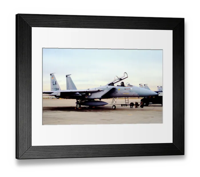Framed Print : McDonnell Douglas F-15B Eagle 73-0144 Framed Print : McDonnell Douglas F-15B Eagle 73-0144