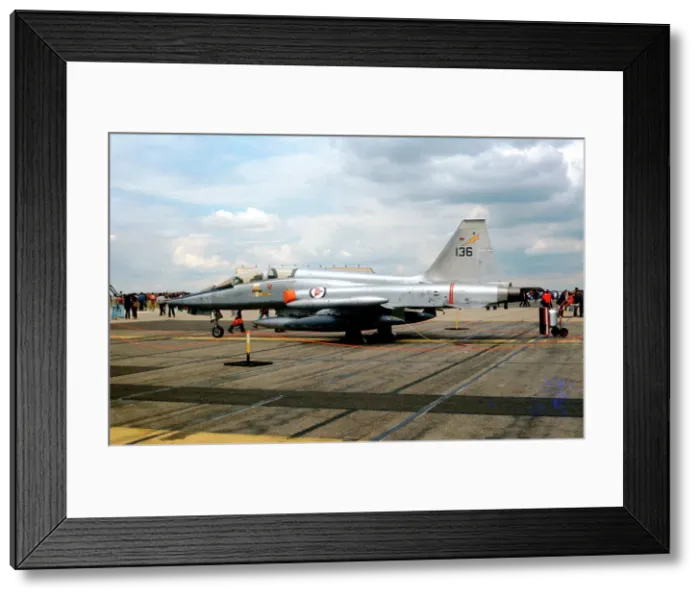 Framed Print : Canadair NF-5B Freedom Fighter 136 Framed Print : Canadair NF-5B Freedom Fighter 136