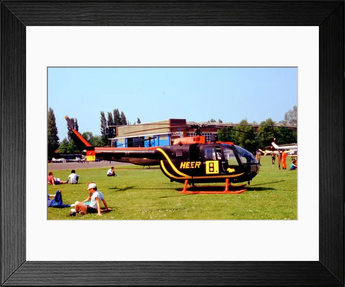Framed Print : MBB Bo. 105M Framed Print : MBB Bo. 105M