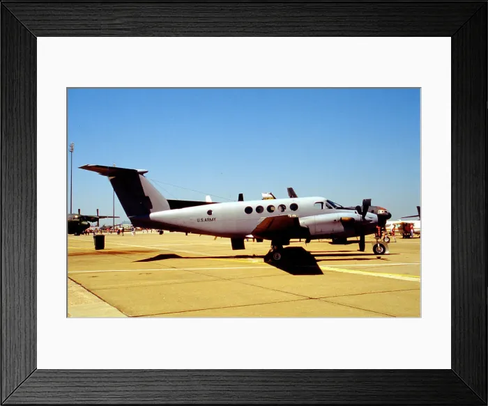 Framed Print : Beechcraft C-12 Huron Framed Print : Beechcraft C-12 Huron