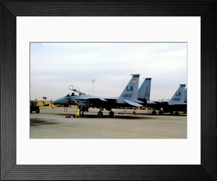 Framed Print : McDonnell Douglas F-15D Eagle 81-0063 Framed Print : McDonnell Douglas F-15D Eagle 81-0063