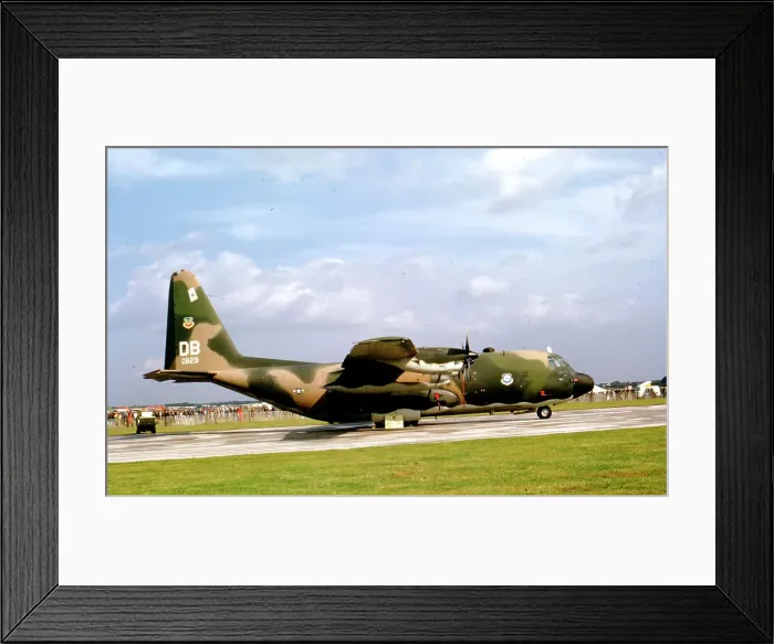 Framed Print : Lockheed C-130E Hercules 63-7829 Framed Print : Lockheed C-130E Hercules 63-7829