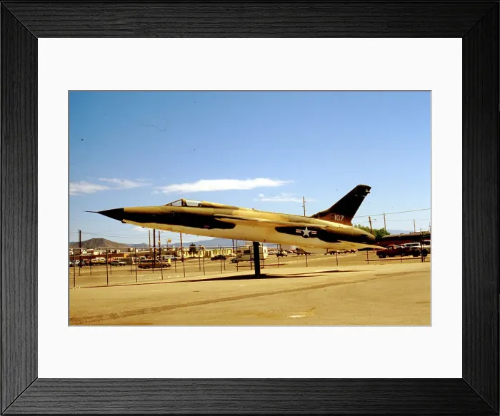 Framed Print : Republic F-105D Thunderchief 61-0107 Framed Print : Republic F-105D Thunderchief 61-0107