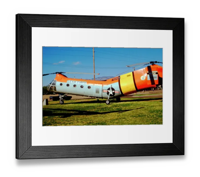 Framed Print : Vertol H-21B Workhorse 53-4396 Framed Print : Vertol H-21B Workhorse 53-4396