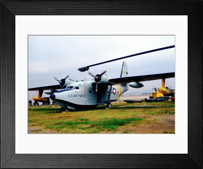 Framed Print : Grumman HU-16A Albatros Framed Print : Grumman HU-16A Albatros