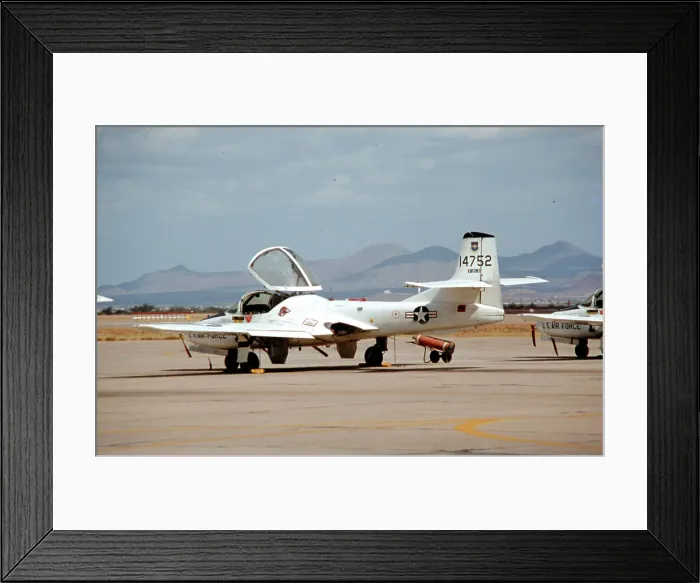 Framed Print : Cessna T-37B 67-14752 Framed Print : Cessna T-37B 67-14752