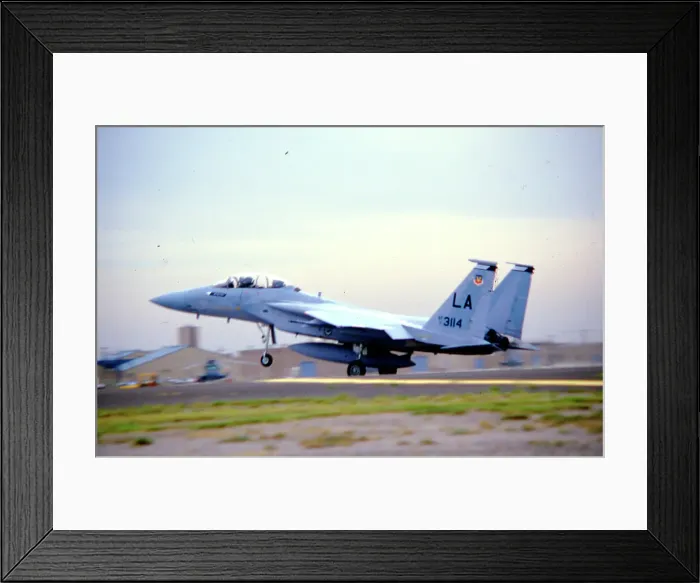 Framed Print : McDonnell Douglas F-15B Eagle 73-0114 Framed Print : McDonnell Douglas F-15B Eagle 73-0114