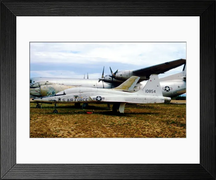 Framed Print : Northrop T-38A Talon 61-0854 Framed Print : Northrop T-38A Talon 61-0854
