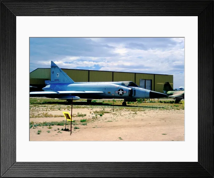 Framed Print : Convair F-102A Delta Dagger 56-1393 Framed Print : Convair F-102A Delta Dagger 56-1393