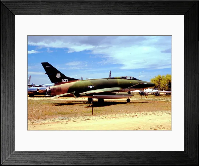 Framed Print : North American F-100D Super Ssabre Framed Print : North American F-100D Super Ssabre