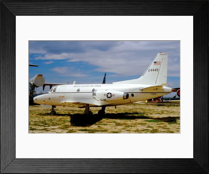 Framed Print : North American T-39A Sabreliner 62-4449 Framed Print : North American T-39A Sabreliner 62-4449